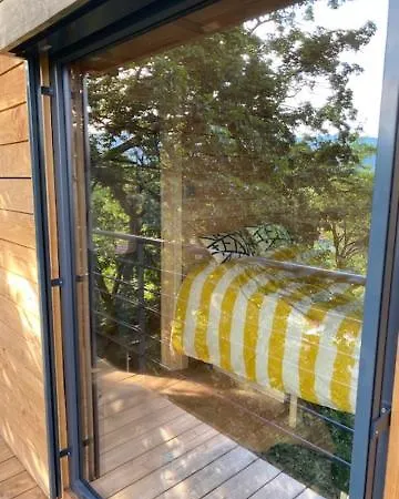 Le Moonloft Insolite Tiny-house Dans Les Arbres&1 Séance De Sauna Pour 2 Avec Vue Panoramique