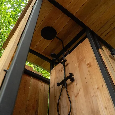 Le Moonloft Insolite Tiny-house Dans Les Arbres&1 Séance De Sauna Pour 2 Avec Vue Panoramique * Osenbach