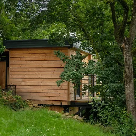 Casa de Férias Le Moonloft Insolite Tiny-house Dans Les Arbres & 1 Seance De Sauna Pour 2 Avec Vue Panoramique Osenbach