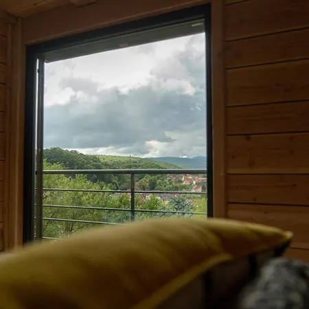 Le Moonloft Insolite Tiny-house Dans Les Arbres & 1 Seance De Sauna Pour 2 Avec Vue Panoramique Casa de Férias